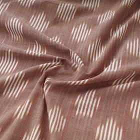 Brown - Pochampally Ikat Weave Cotton Fabric 15