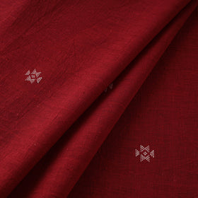 Kutch Organic Kala Cotton Pure Handwoven Buti Fabric 02