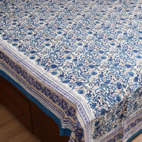 Sanganeri Hand Block Print Cotton Double Bedsheet Set (108 x 90 in) 14