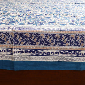 Sanganeri Hand Block Print Cotton Double Bedsheet Set (108 x 90 in) 14