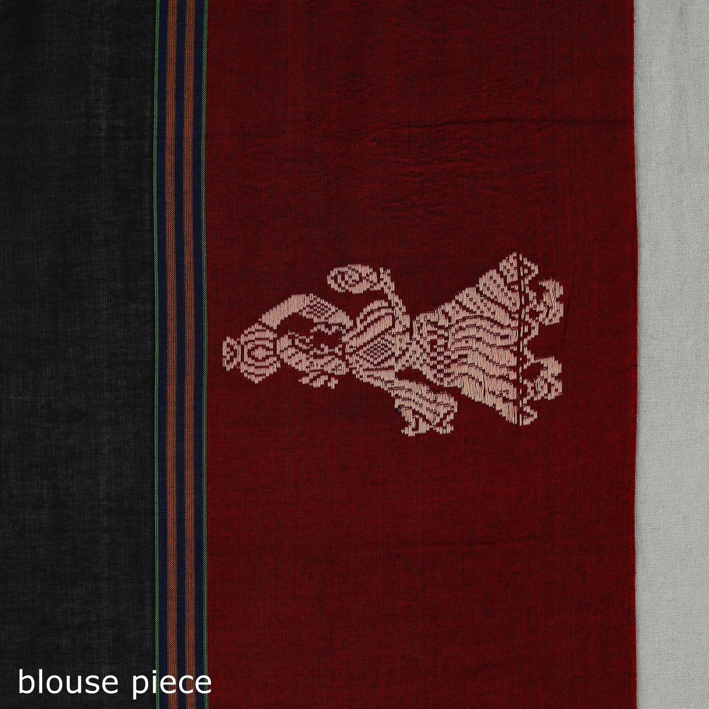 Mercerised Cotton Thread Border Dharwad Saree 16