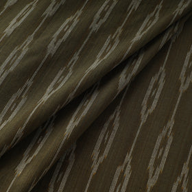Green - Pochampally Ikat Weave Cotton Fabric 21