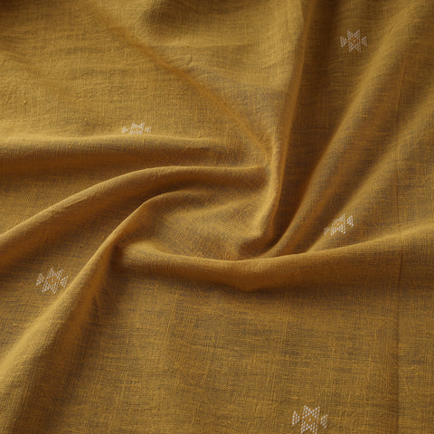 Kutch Organic Kala Cotton Pure Handwoven Buti Fabric 04