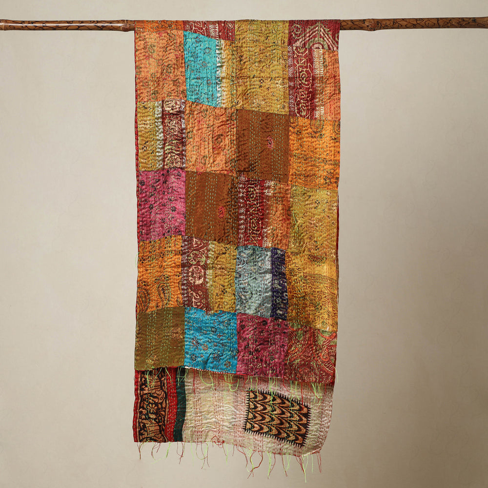 Kantha Stitch Stole