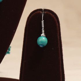 Green - Handmade Wooden Beads GS Necklace Set 02