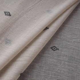 Kutch Organic Kala Cotton Pure Handwoven Buti Fabric 06