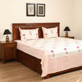 Sanganeri Hand Block Print Cotton Double Bedsheet Set (108 x 90 in) 18