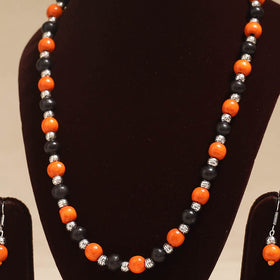 Multicolor - Handmade Wooden Beads GS Necklace Set 05