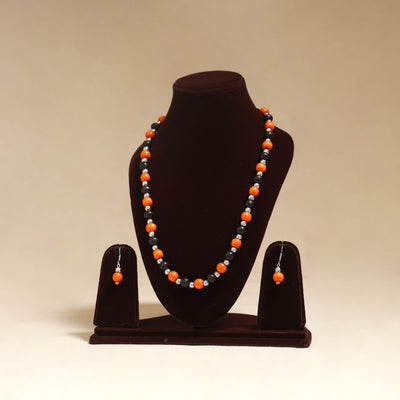 Multicolor - Handmade Wooden Beads GS Necklace Set 05