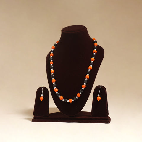 Multicolor - Handmade Wooden Beads GS Necklace Set 05