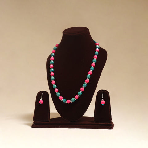 Multicolor - Handmade Wooden Beads GS Necklace Set 06