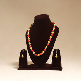 Multicolor - Handmade Wooden Beads GS Necklace Set 07