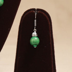 Green - Handmade Wooden Beads GS Necklace Set 08
