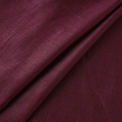Vidarbha Tussar x Katia Silk Handwoven Plain Fabric 22