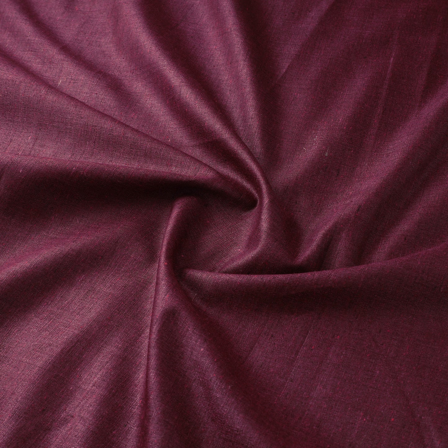 Purple - Vidarbha Tussar x Katia Silk Handwoven Plain Fabric 22