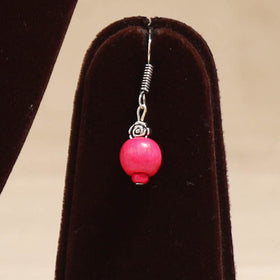 Pink - Handmade Wooden Beads GS Necklace Set 09