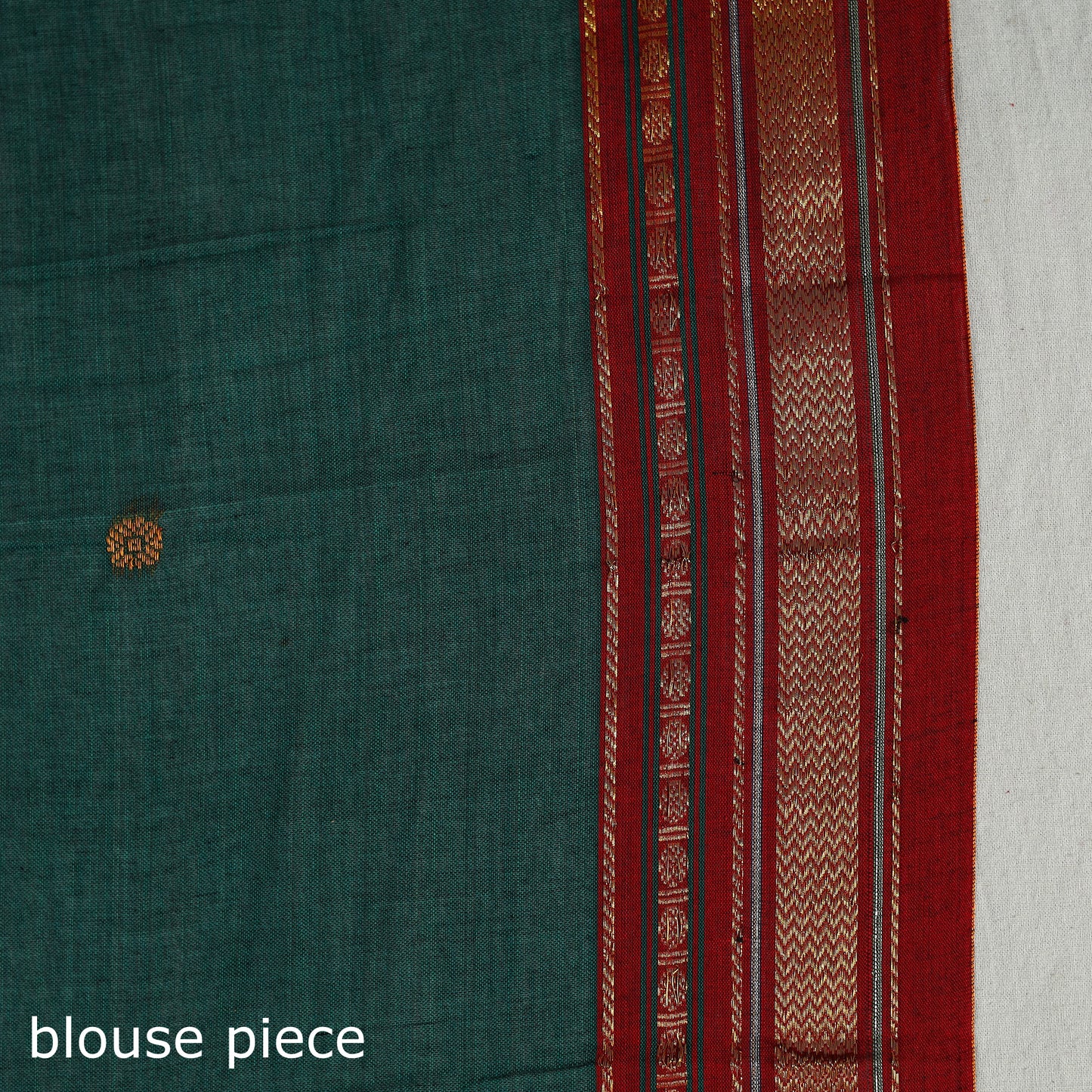 Mercerised Cotton Zari Border Dharwad Saree 21