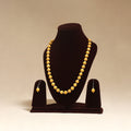 Yellow - Handmade Wooden Beads GS Necklace Set 13