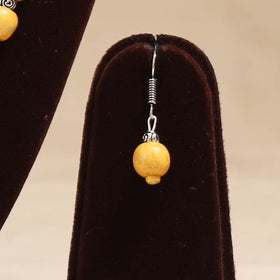 Yellow - Handmade Wooden Beads GS Necklace Set 13
