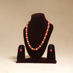 Multicolor - Handmade Wooden Beads GS Necklace Set 15