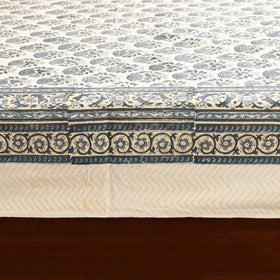 Sanganeri Hand Block Print Cotton Double Bedsheet Set (108 x 90 in) 26