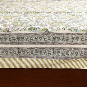 Sanganeri Hand Block Print Cotton Double Bedsheet Set (108 x 90 in) 27