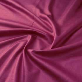 Pink - Vidarbha Tussar Silk Handwoven Plain Fabric 13