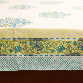 Sanganeri Hand Block Print Cotton Double Bedsheet Set (108 x 90 in) 29