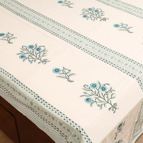Sanganeri Hand Block Print Cotton Double Bedsheet Set (108 x 90 in) 30