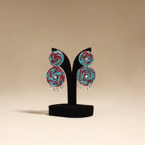 Multicolor - Navya Ghungroo Work Thread Earrings