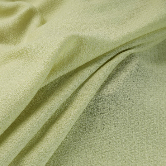 Green - Kumaun Handwoven Pure Merino Woolen Fabric