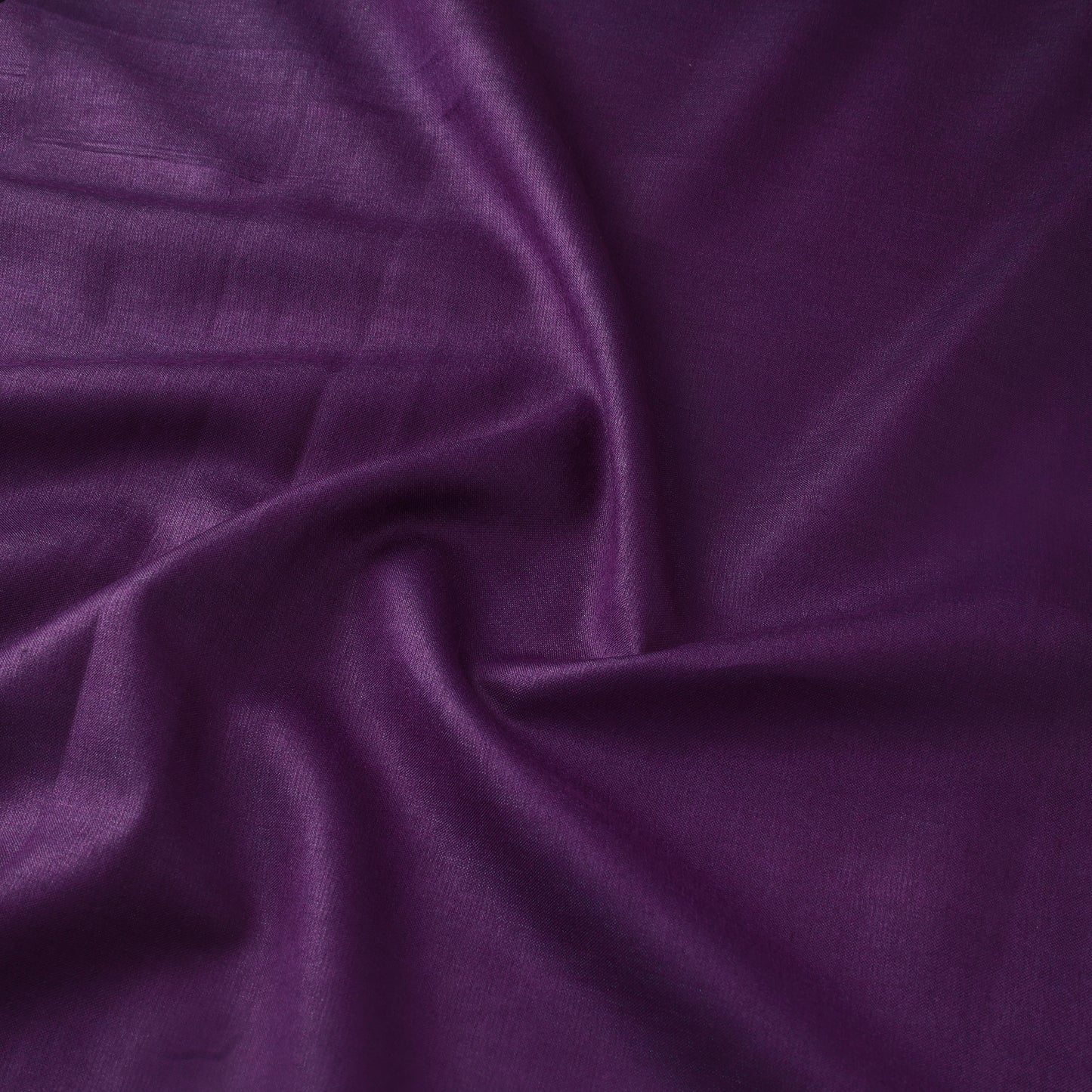Purple - Vidarbha Tussar Silk Handwoven Plain Fabric 01