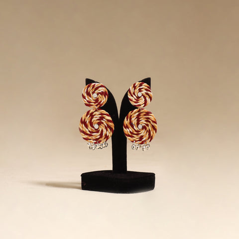 Multicolor - Vaani Ghungroo Work Thread Earrings