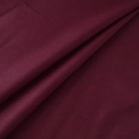 Purple - Vidarbha Tussar Silk Handwoven Plain Fabric 10