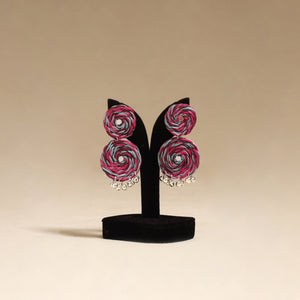 Multicolor - Zareen Ghungroo Work Thread Earrings