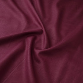 Purple - Vidarbha Tussar Silk Handwoven Plain Fabric 10