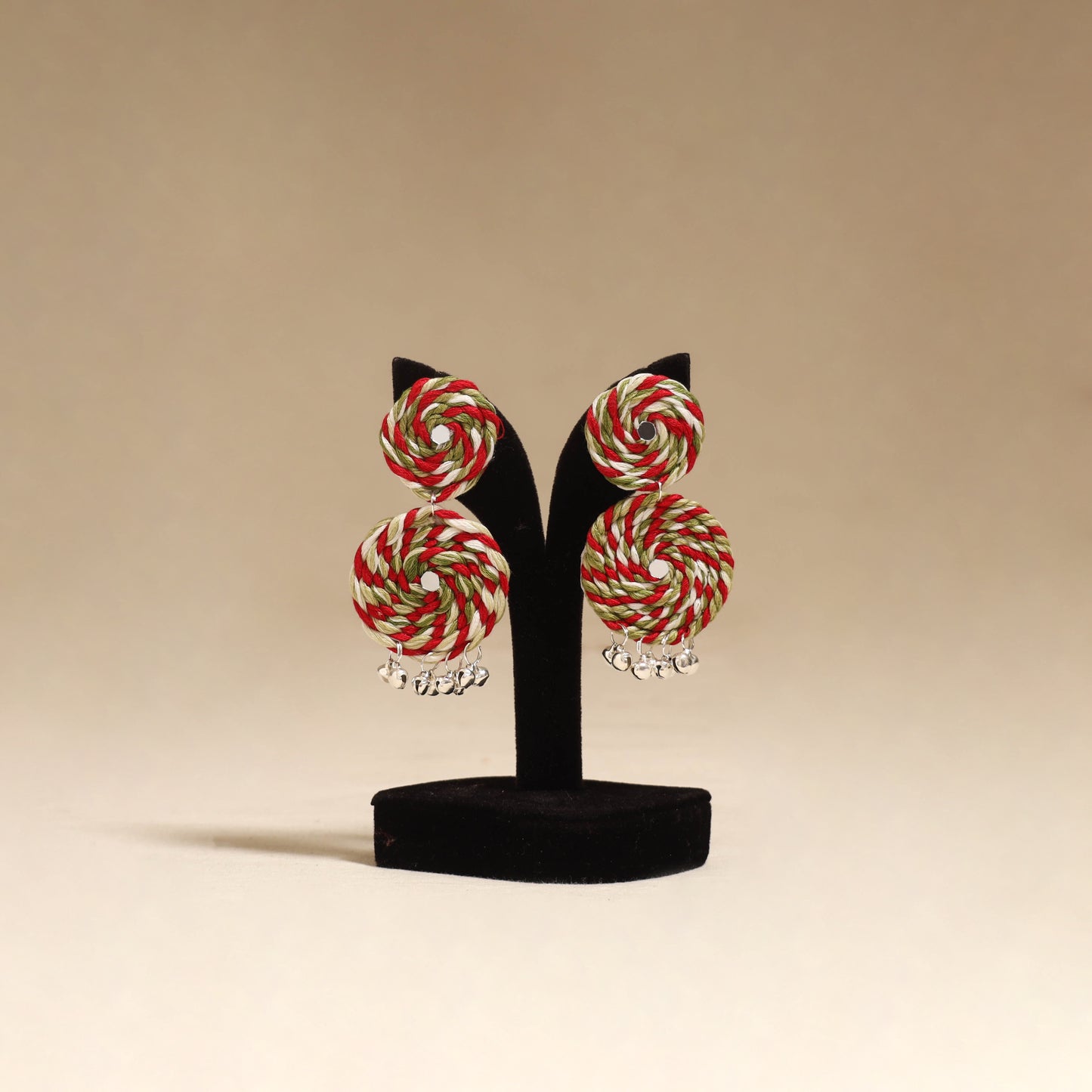 Multicolor - Hania Ghungroo Work Thread Earrings