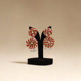 Multicolor - Hania Ghungroo Work Thread Earrings