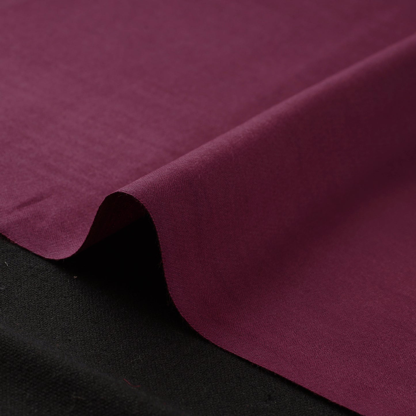 Purple - Vidarbha Tussar Silk Handwoven Plain Fabric 10
