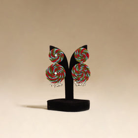Multicolor - Ruhi Ghungroo Work Thread Earrings
