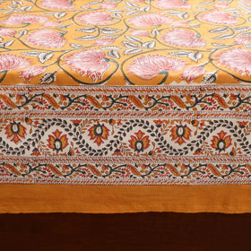 Sanganeri Hand Block Print Cotton Double Bedsheet Set (108 x 90 in) 31