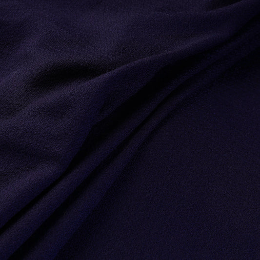 Blue - Kumaun Handwoven Pure Merino Woolen Fabric
