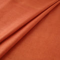 Orange - Vidarbha Tussar Silk Handwoven Plain Fabric 08
