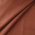 Brown - Vidarbha Tussar Silk Handwoven Plain Fabric 07