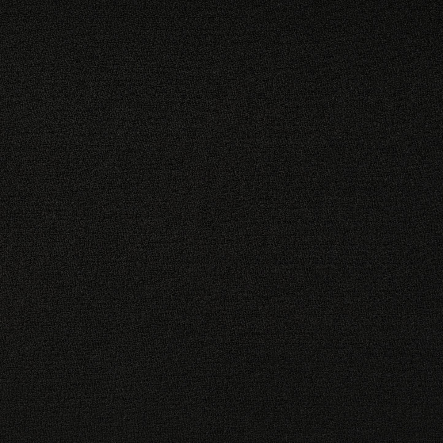 Black - Kumaun Handwoven Merino Woollen Fabric