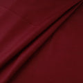 Maroon - Vidarbha Tussar Silk Handwoven Plain Fabric 06