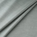 Grey - Gray - Vidarbha Tussar Silk Handwoven Plain Fabric 05