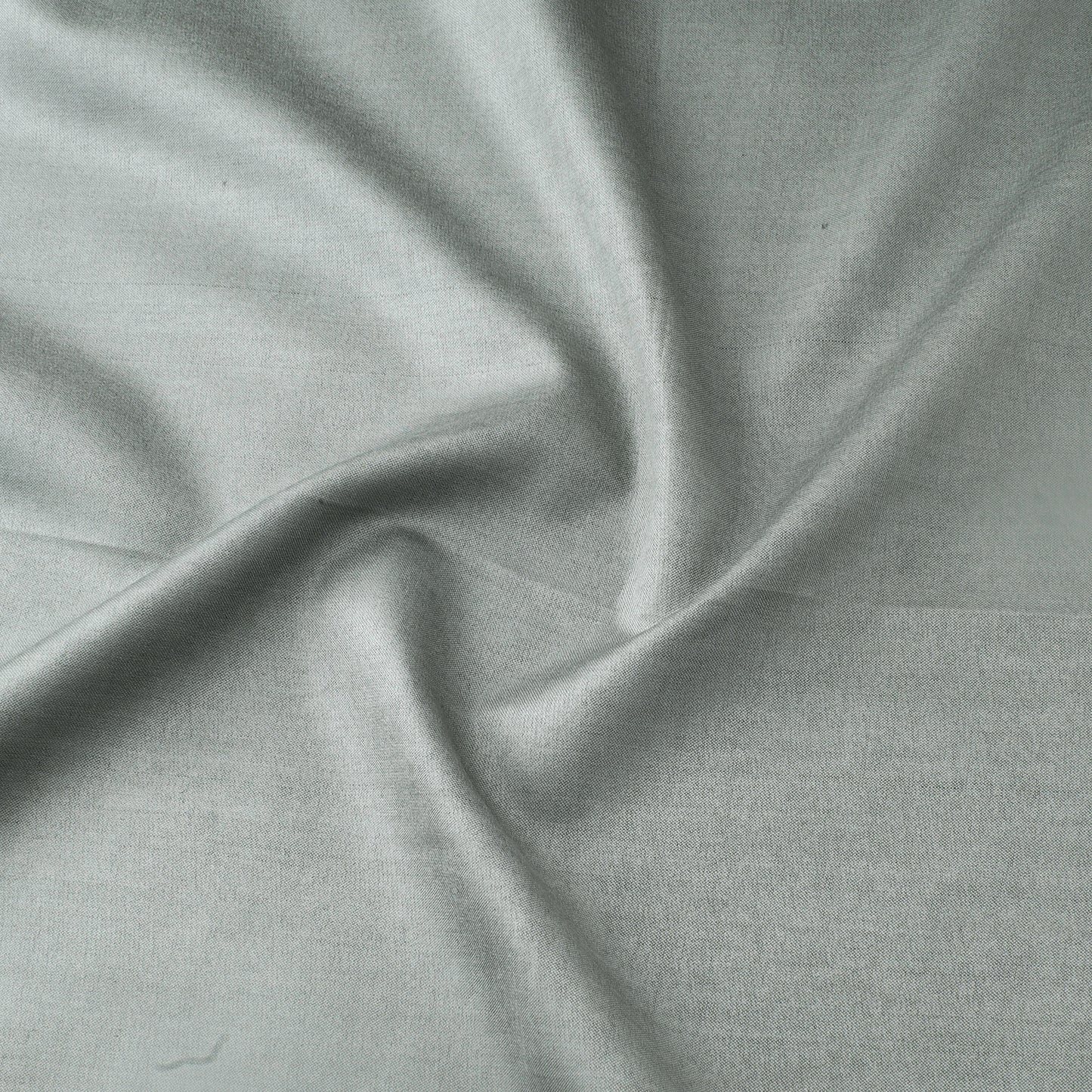 Grey - Gray - Vidarbha Tussar Silk Handwoven Plain Fabric 05