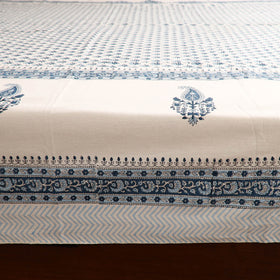 Sanganeri Hand Block Print Cotton Double Bedsheet Set (108 x 90 in) 37
