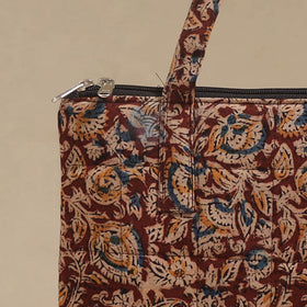 Maroon - Quilted Fabric Handcrafted Handbag 14
